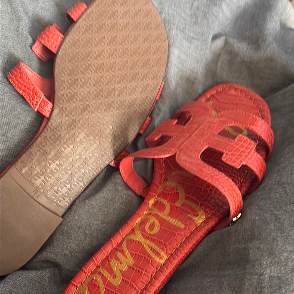 Sam Edelman Red Sandals
